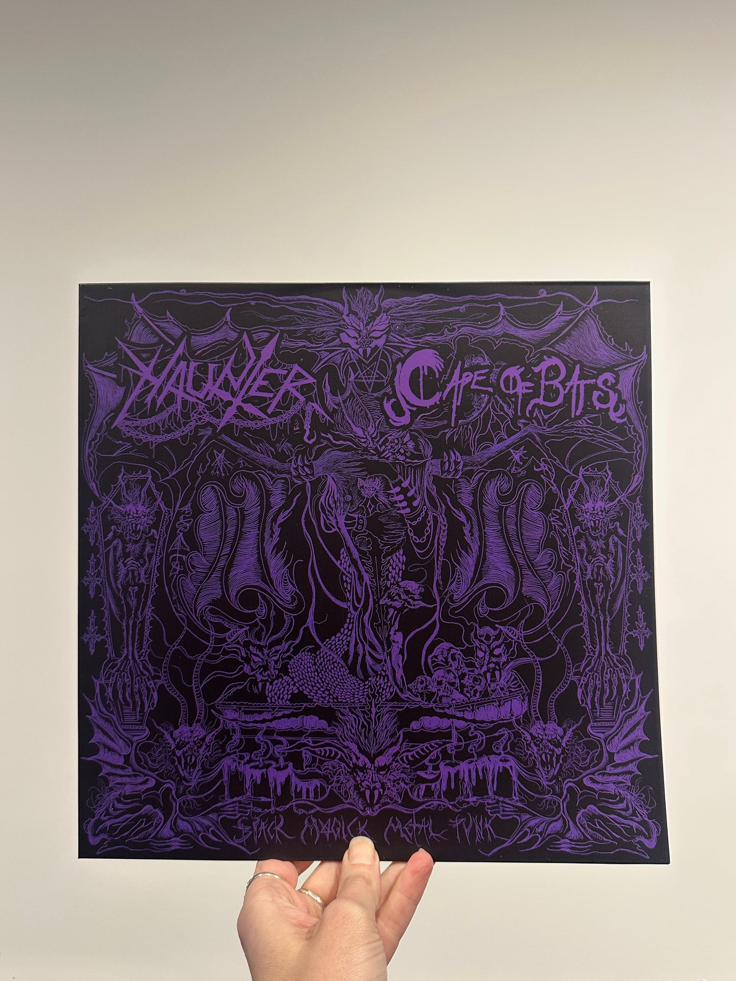 Haunter / Cape Of Bats "Black Magick Metal Punk" LP