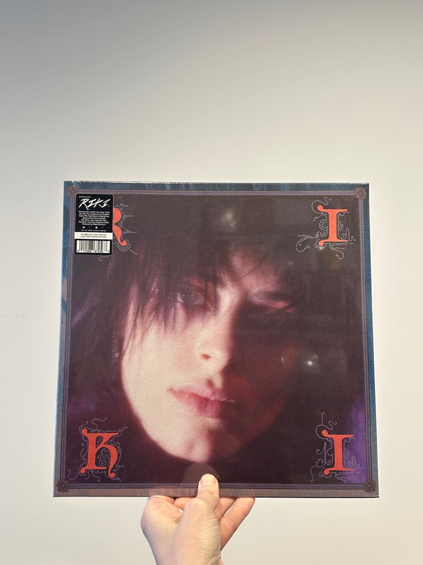 Riki "Riki" LP (Clear Cobalt)