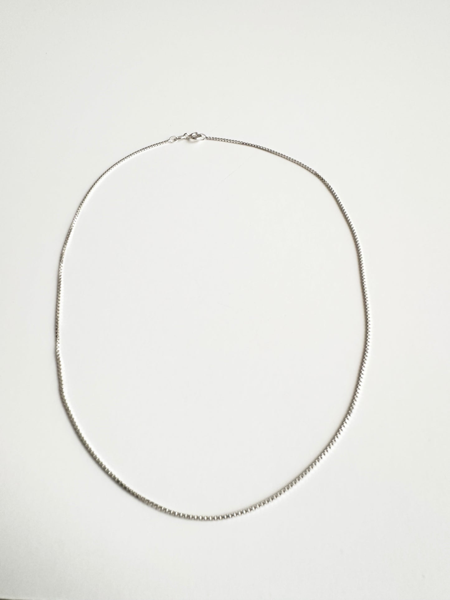 Silver Venetian Necklace 1.1 mm 45 cm 24004