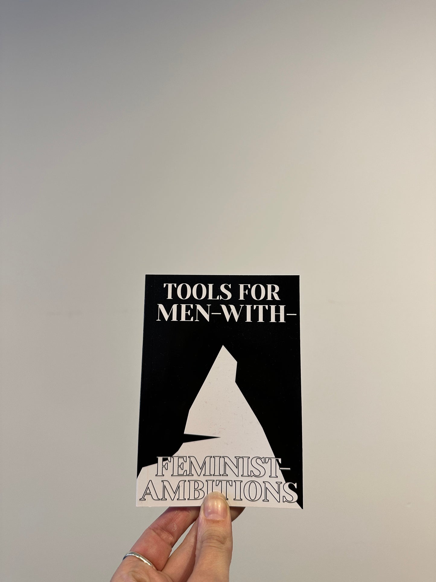 Tools for Men with Feminist Ambitions