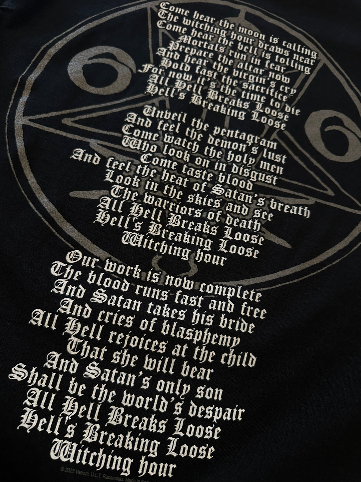 Venom "Welcome To Hell" T-shirt