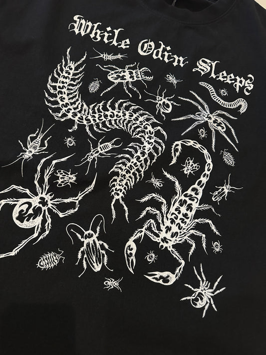 While Odin Sleeps | Creepy Crawly Oversized Tee