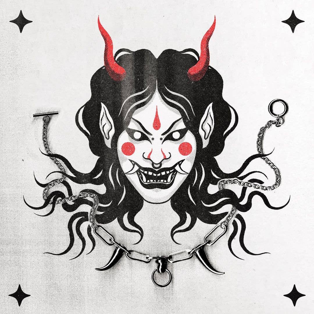While Odin Sleeps | Hannya Necklace