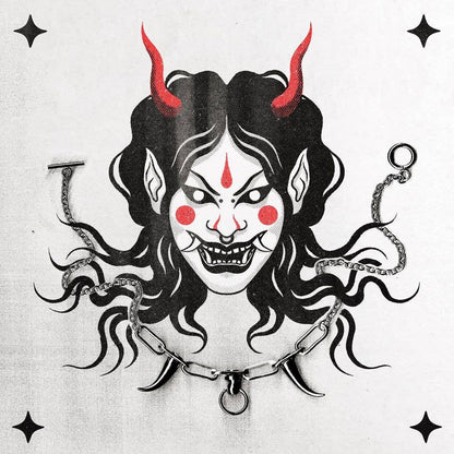While Odin Sleeps | Hannya Necklace
