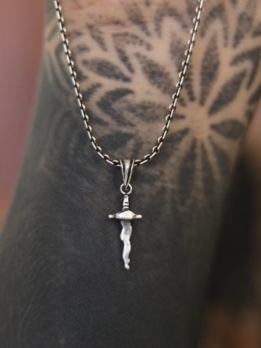 Aestas | Mini Sword of Damocles Pendant