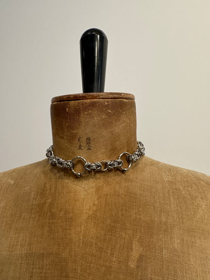 Age of Saints | Choker Necklace with rings and beads