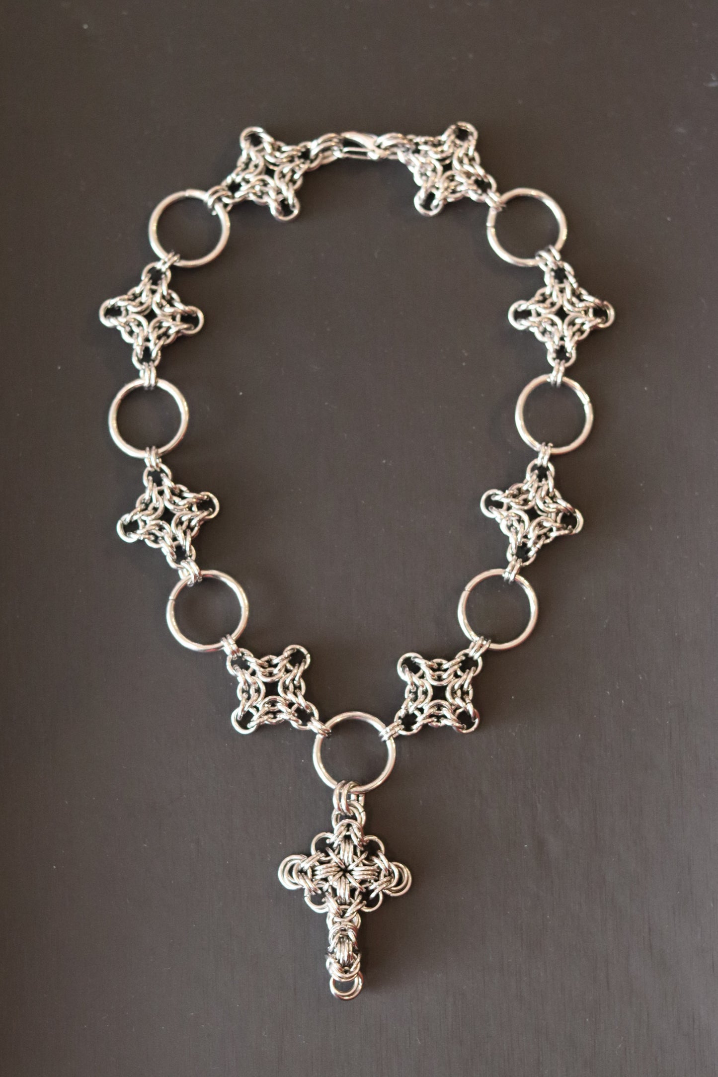 Age of Saints | Cross Choker Necklace