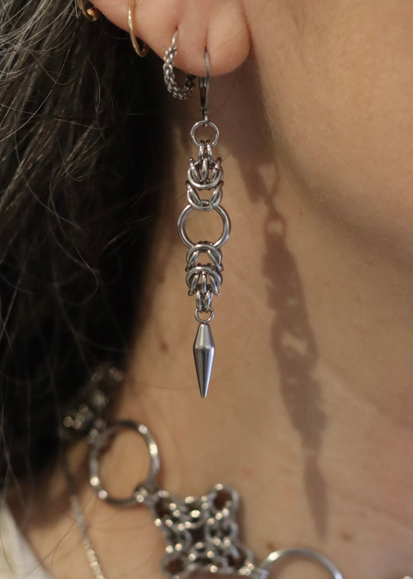 Age of Saints | Set of ear pendants large