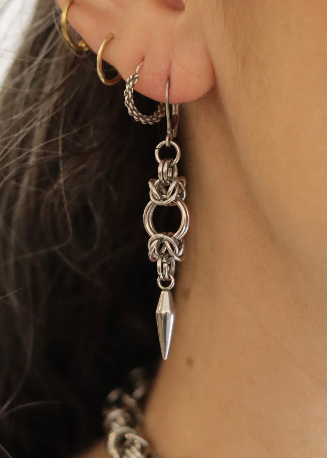Age of Saints | Set of ear pendants medium