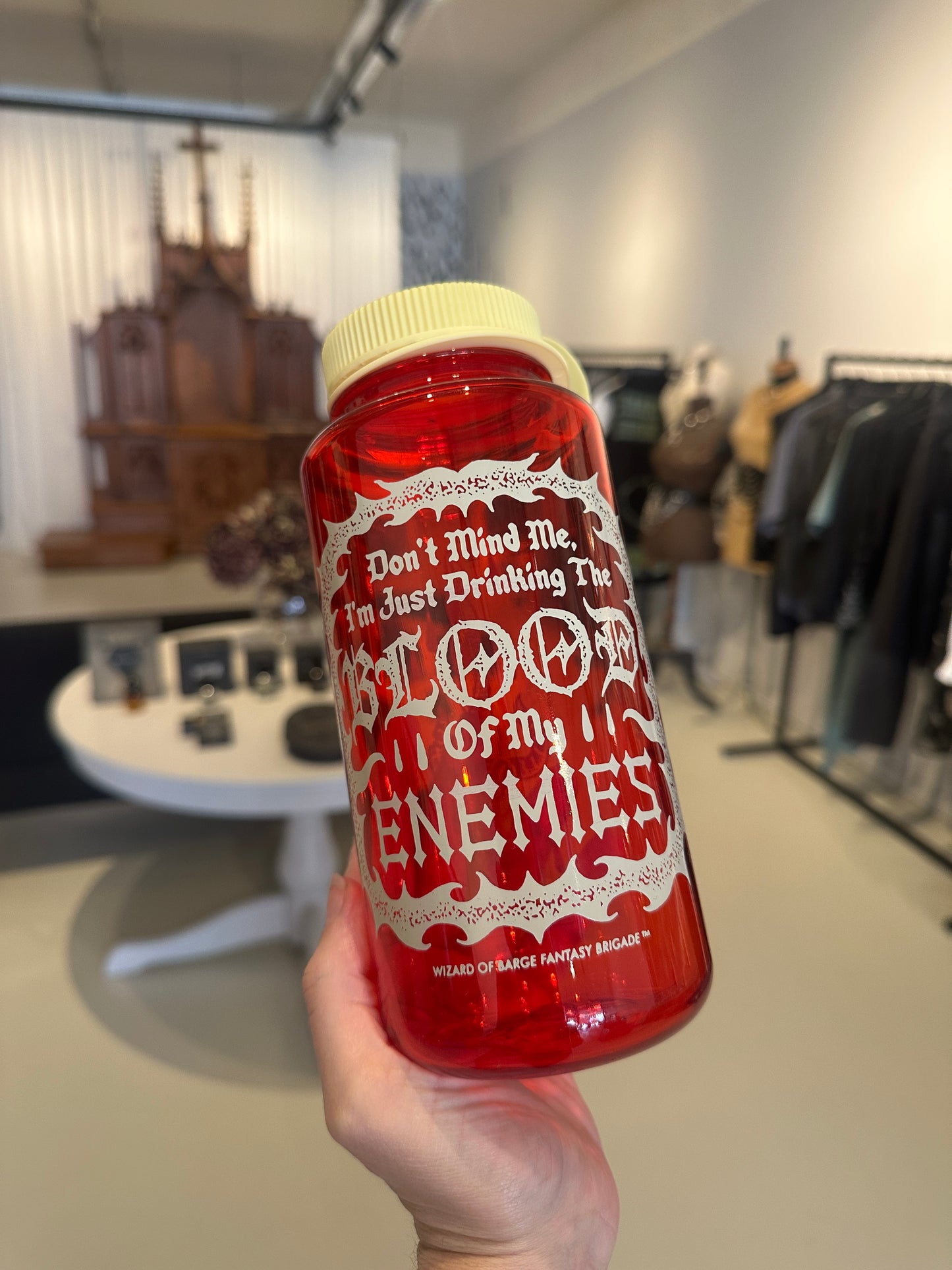 Blood Of My Enemies Water Bottle