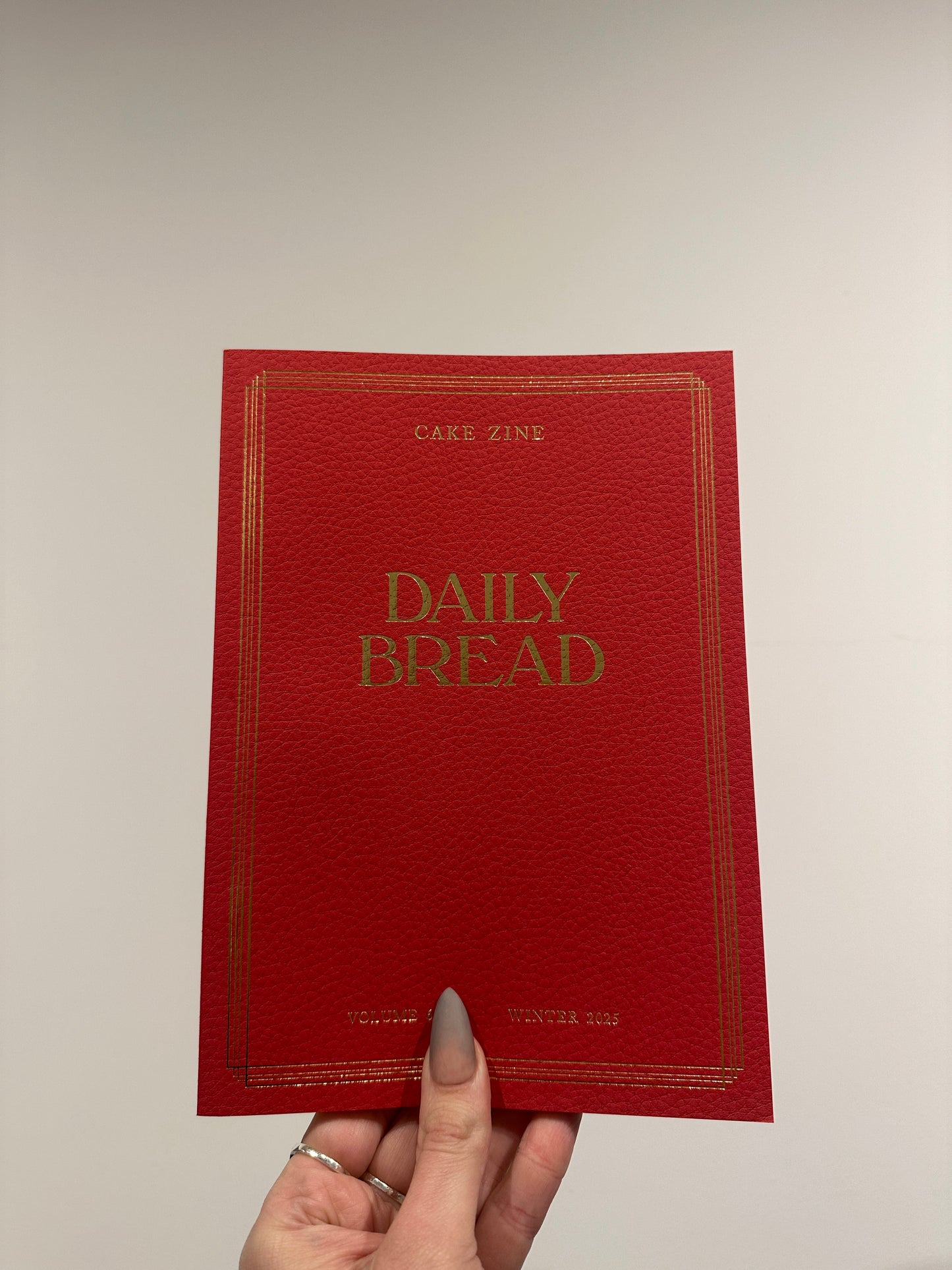 Daily Bread - Cake Zine Volume 5