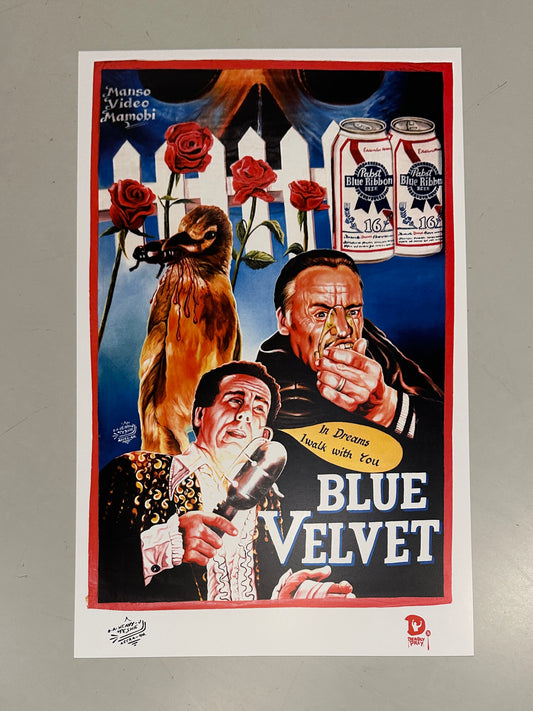 Deadly Prey Gallery | Blue Velvet Poster