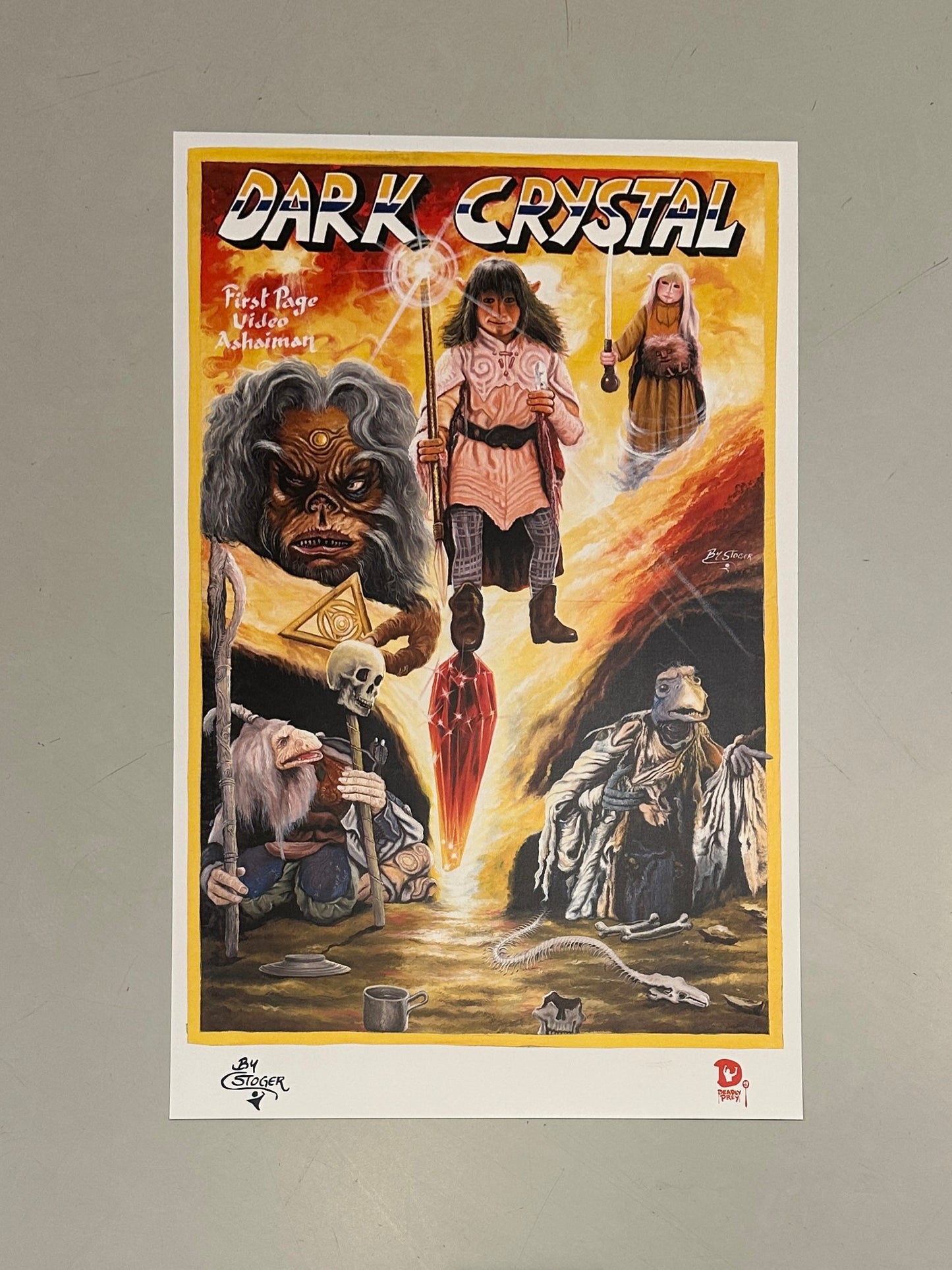 Deadly Prey Poster - Dark Crystal