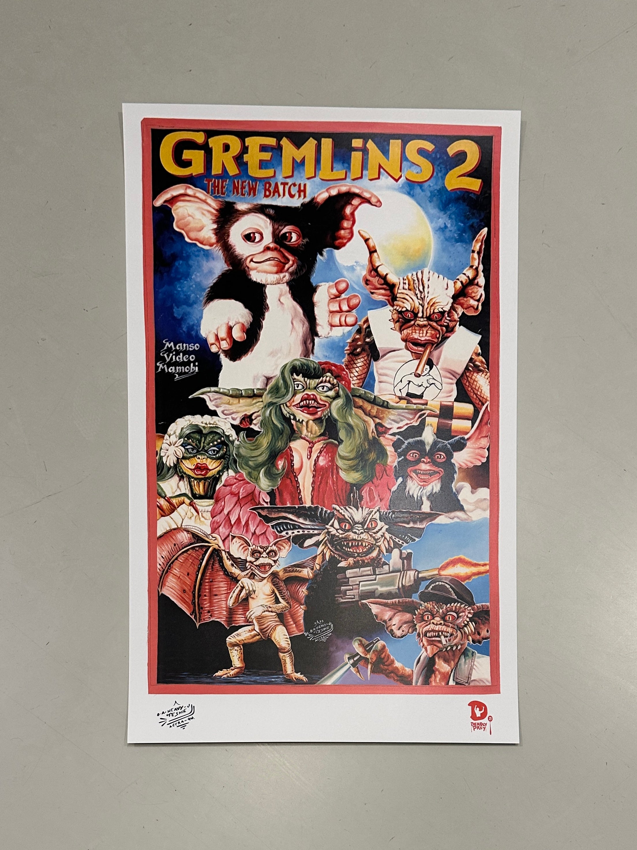 Deadly Prey Gallery | Gremlins 2 Poster – Hello Darkness