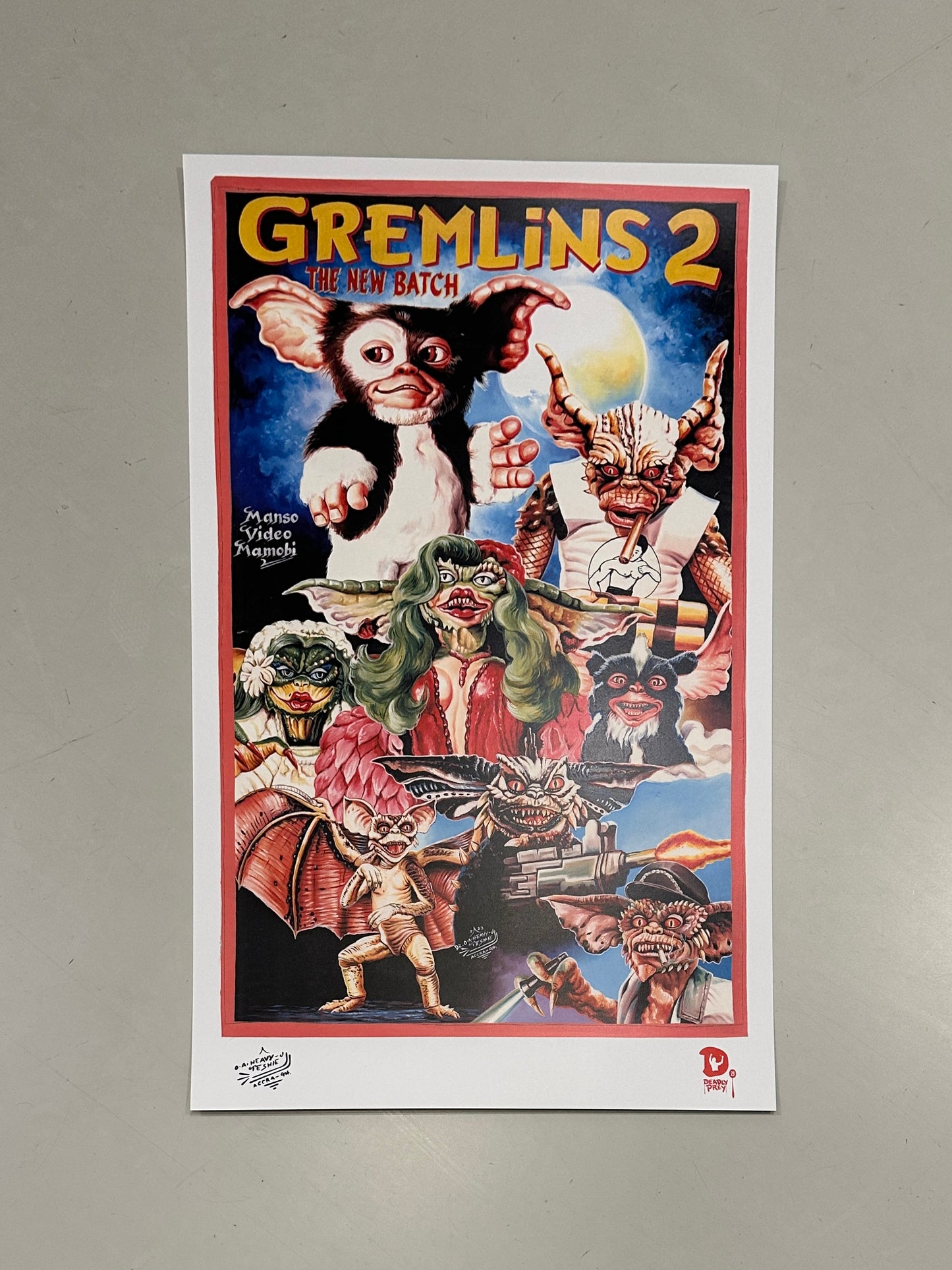 Deadly Prey Gallery | Gremlins 2 Poster