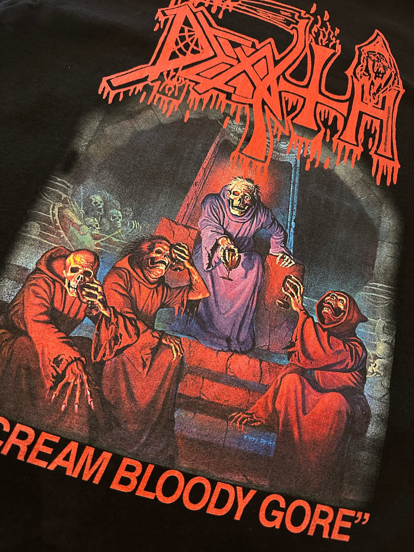 Death "Scream Bloody Gore" black long sleeve shirt