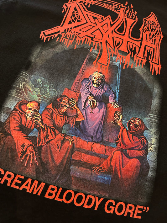 Death "Scream Bloody Gore" black long sleeve shirt