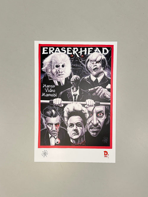 Deadly Prey Poster - Eraserhead