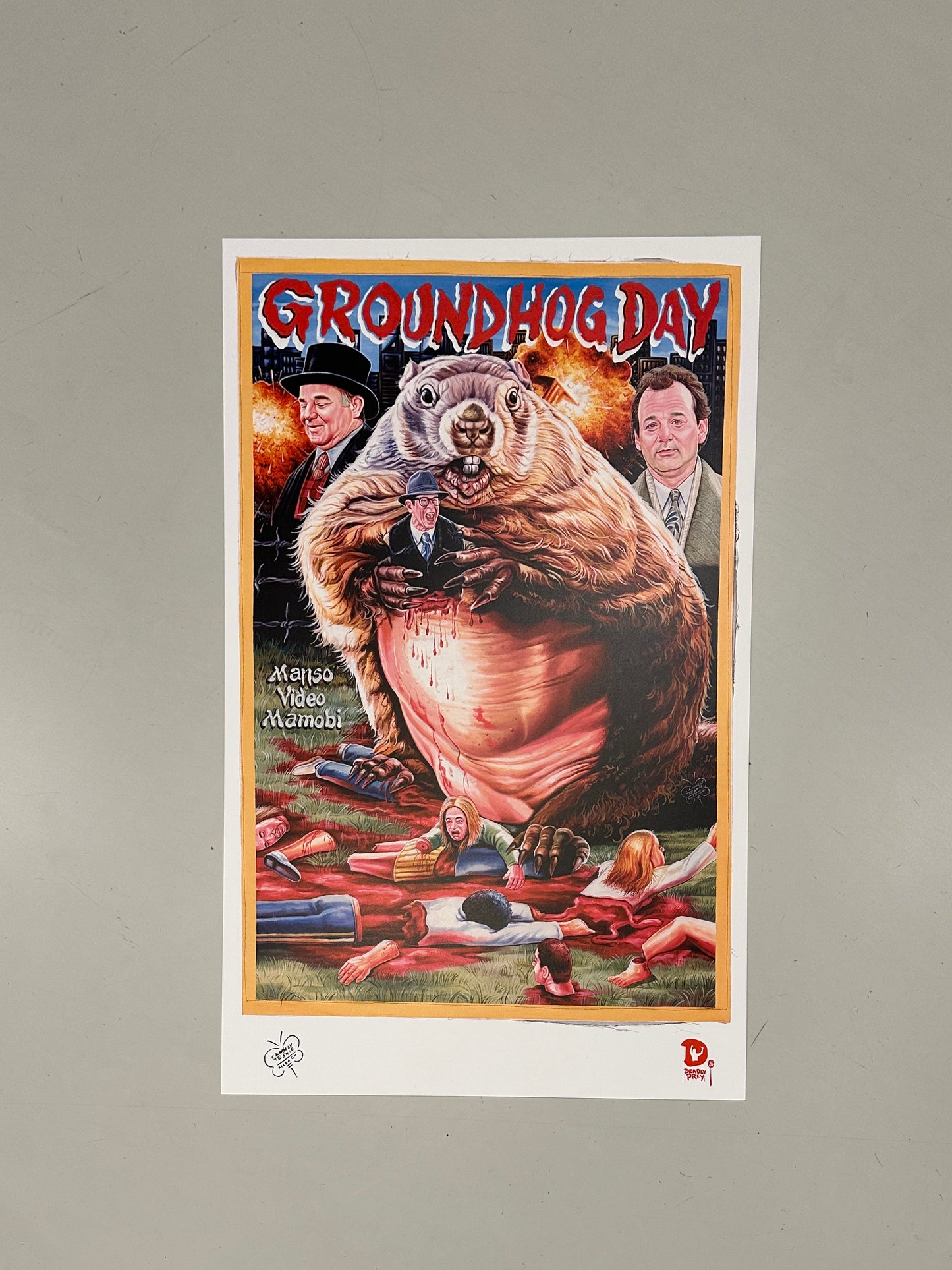 Deadly Prey Gallery | Groundhog Day Poster
