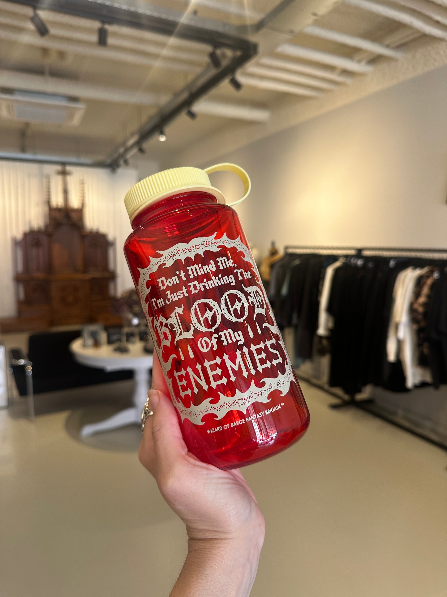Blood Of My Enemies Water Bottle