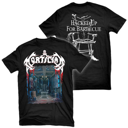 Mortician "Hacked Up for Barbecue" black T-Shirt