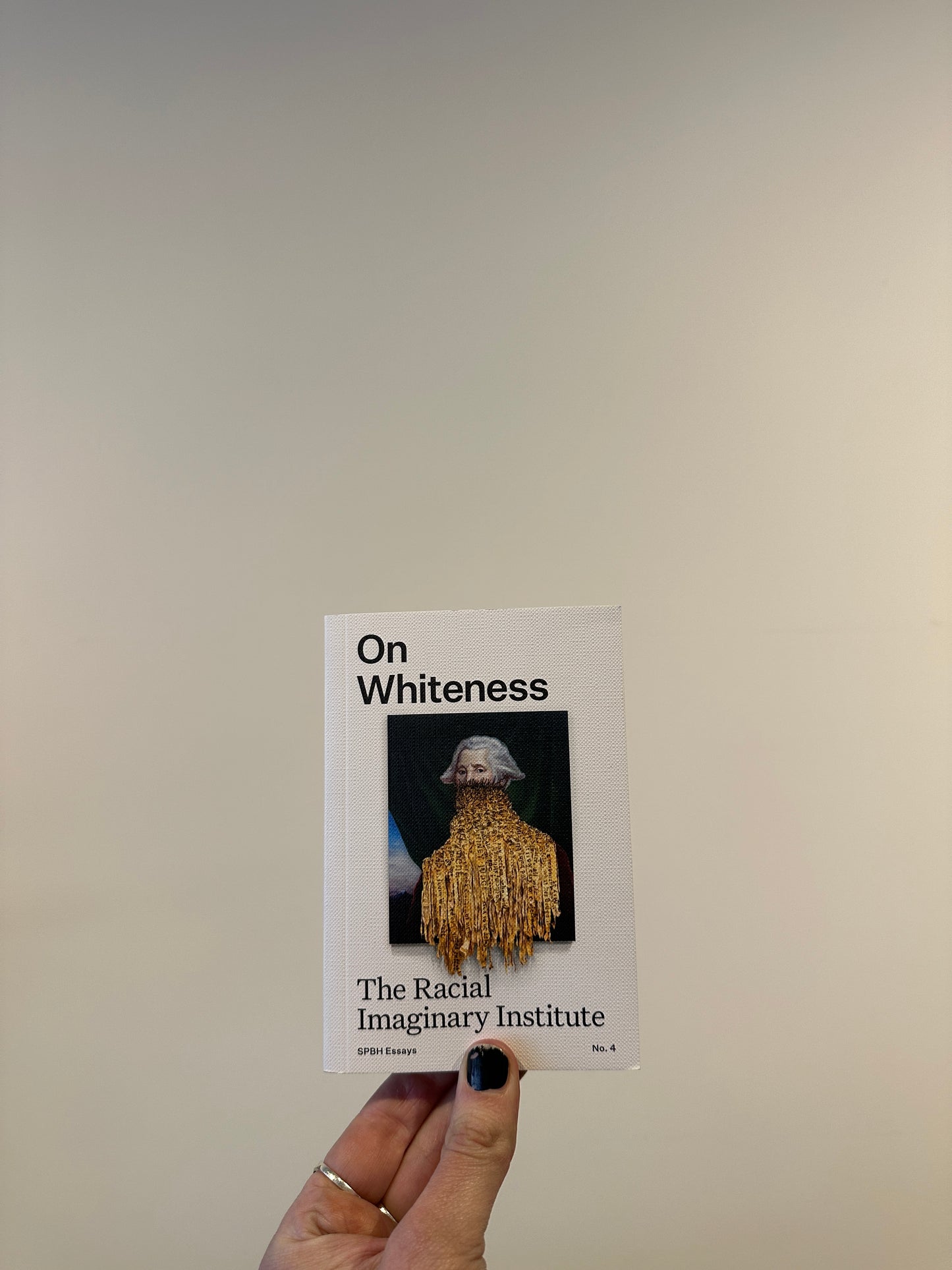 On Whiteness (Essay No. 4) Book