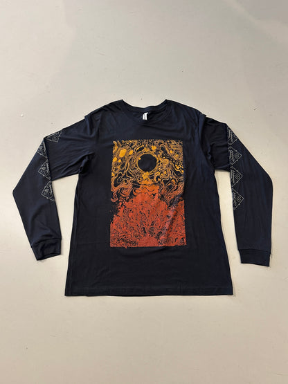 Richey Beckett "Earth: Gradient" Charcoal Black Longsleeve