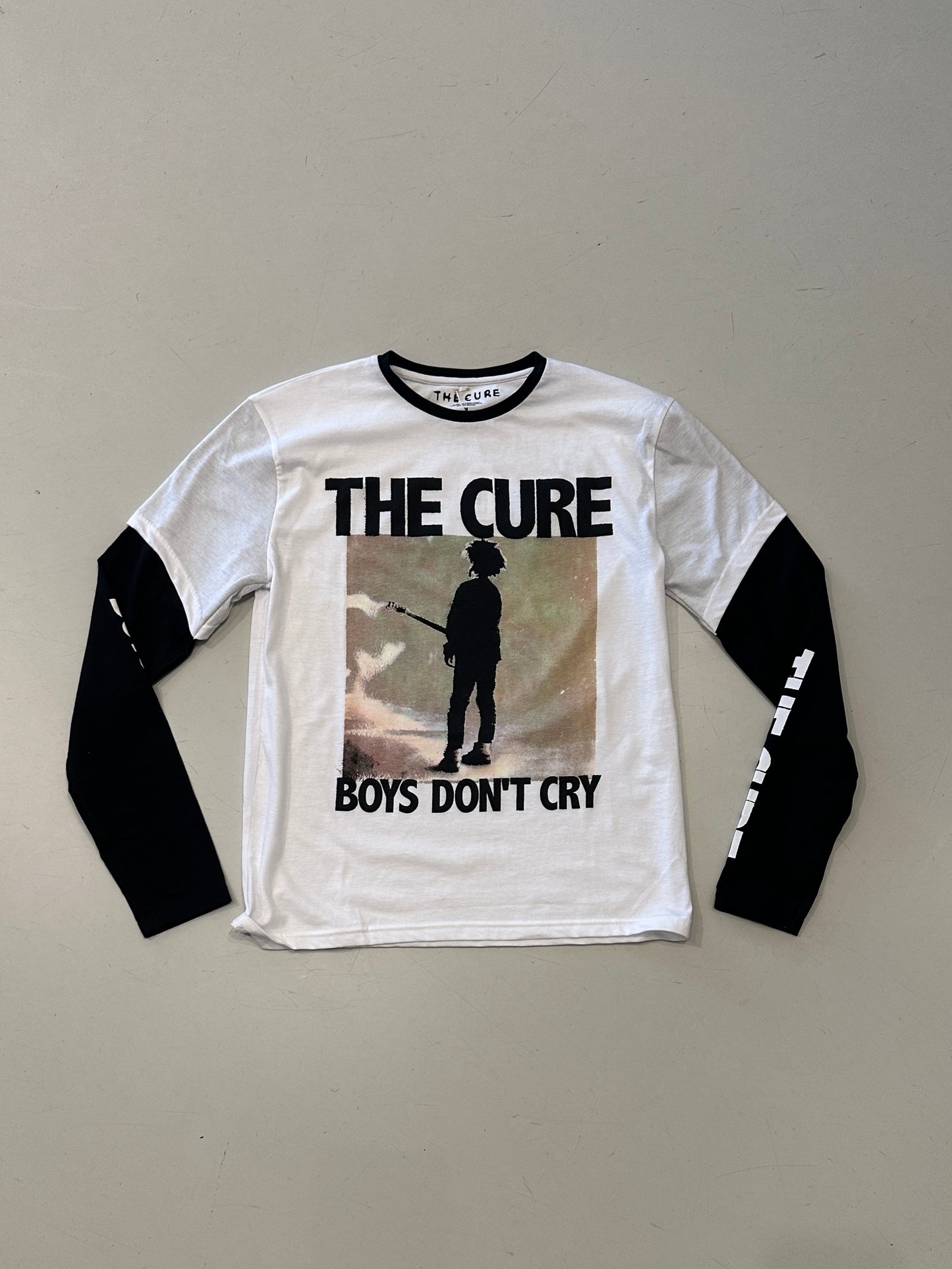 The Cure - Boys Don't Cry Layered Long Sleeve