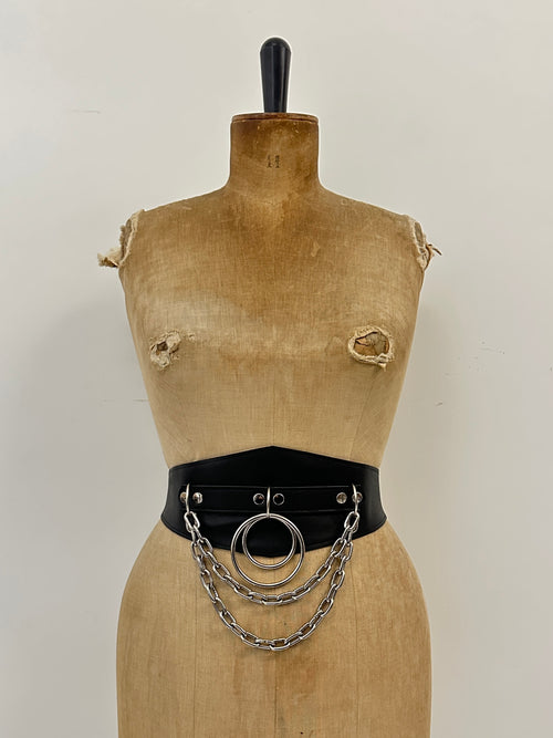 Double ring double chain cincher