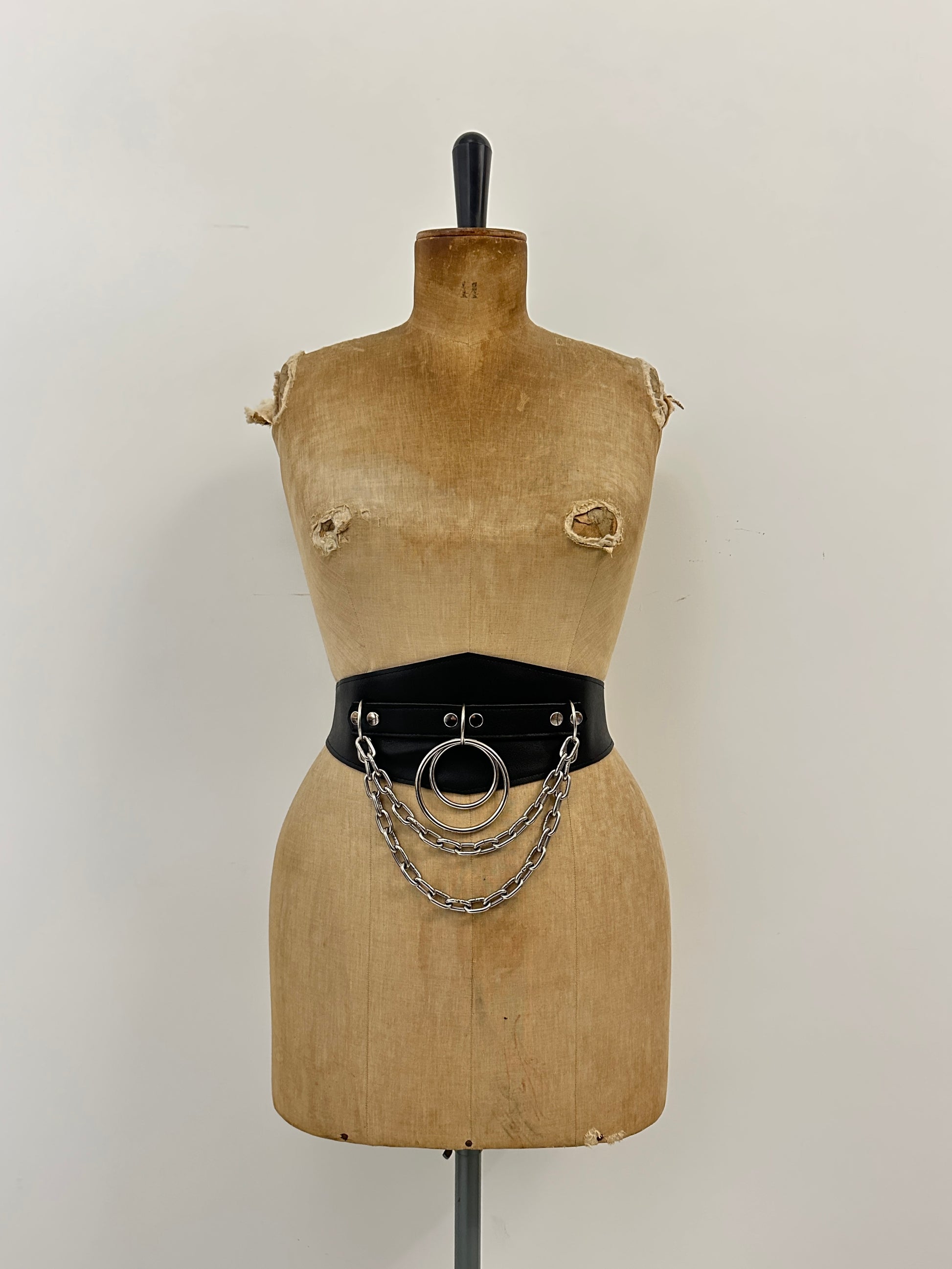 Double ring double chain cincher