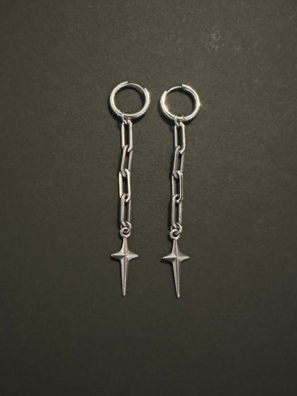 While Odin Sleeps | Chained Stars Earrings