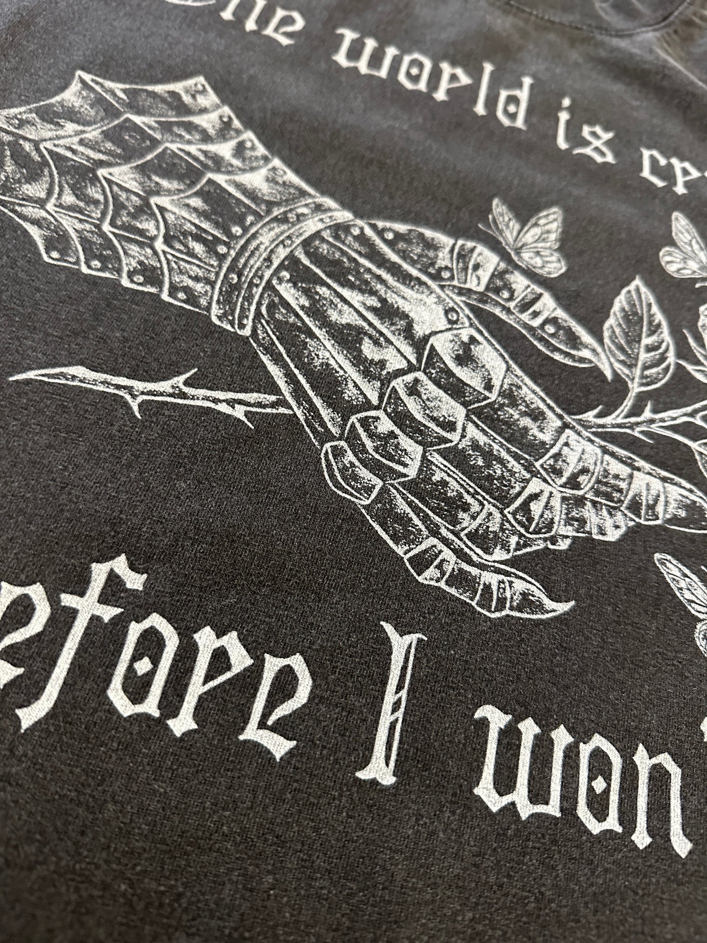 While Odin Sleeps | Cruel World Oversized Tee