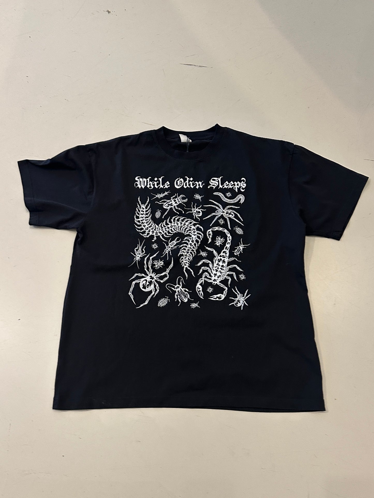 While Odin Sleeps | Creepy Crawly Oversized Tee