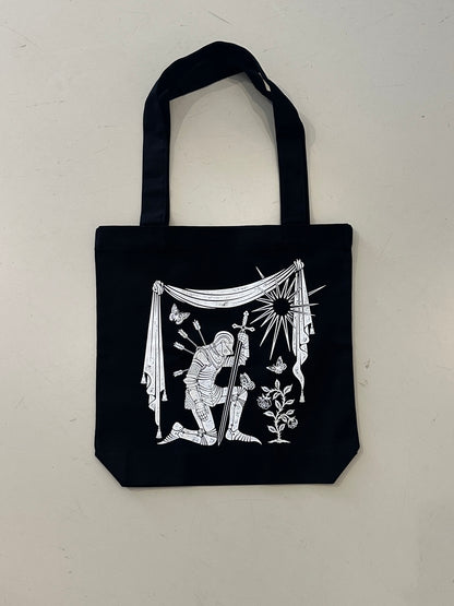 While Odin Sleeps | Kneeling Knight Tote