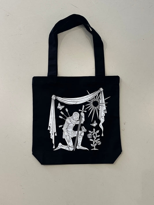 While Odin Sleeps | Kneeling Knight Tote