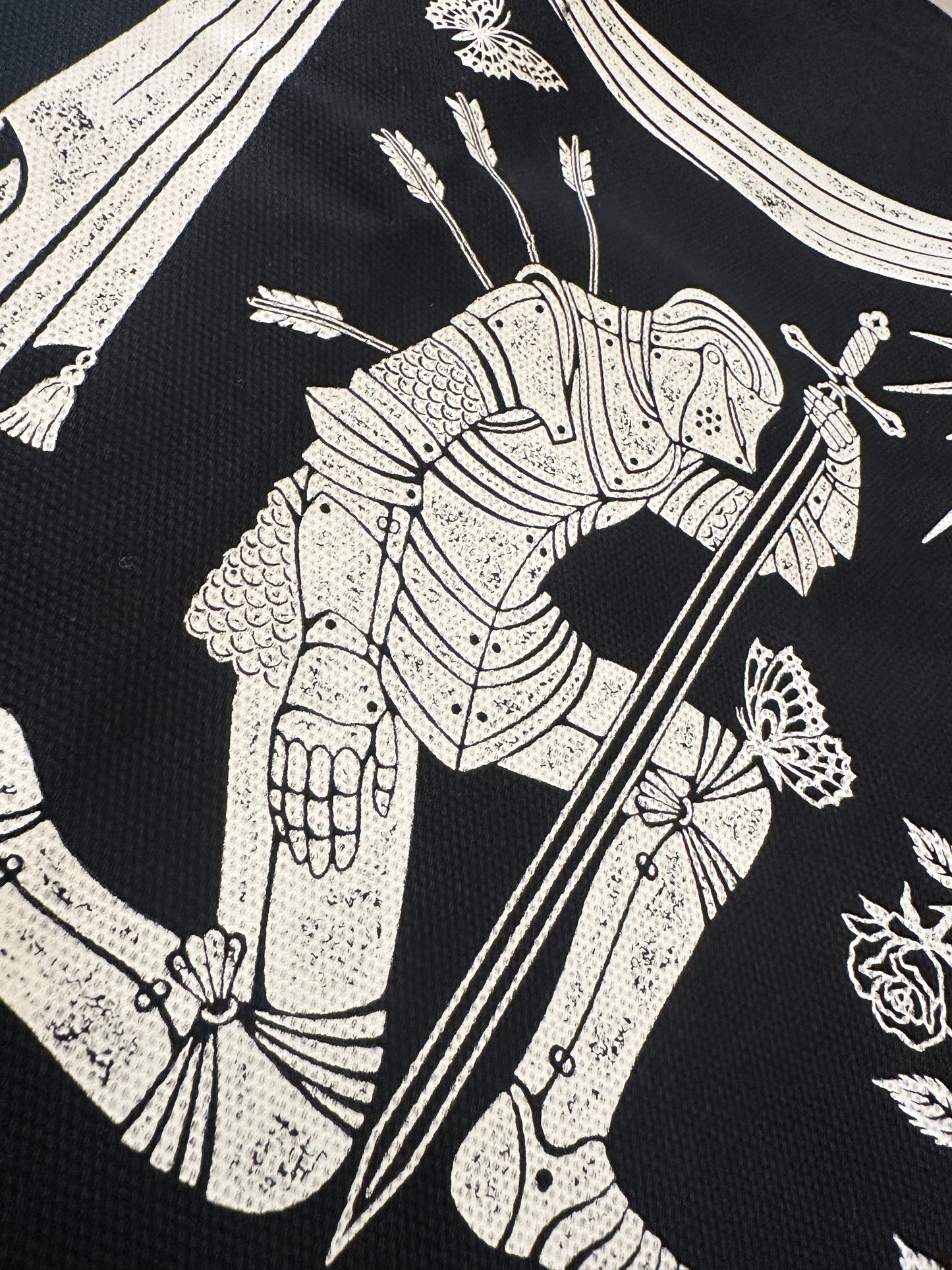 While Odin Sleeps | Kneeling Knight Tote