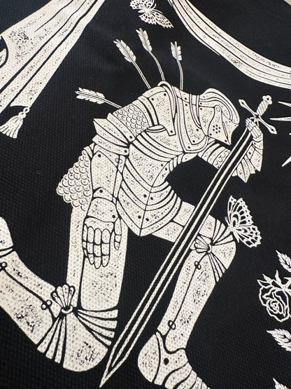 While Odin Sleeps | Kneeling Knight Tote