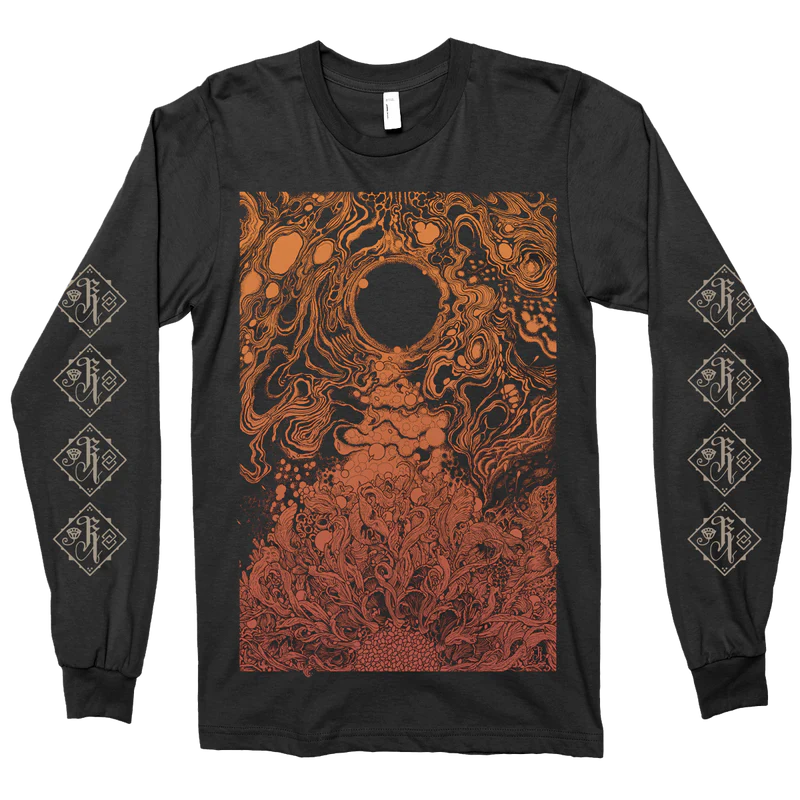 Richey Beckett "Earth: Gradient" Charcoal Black Longsleeve