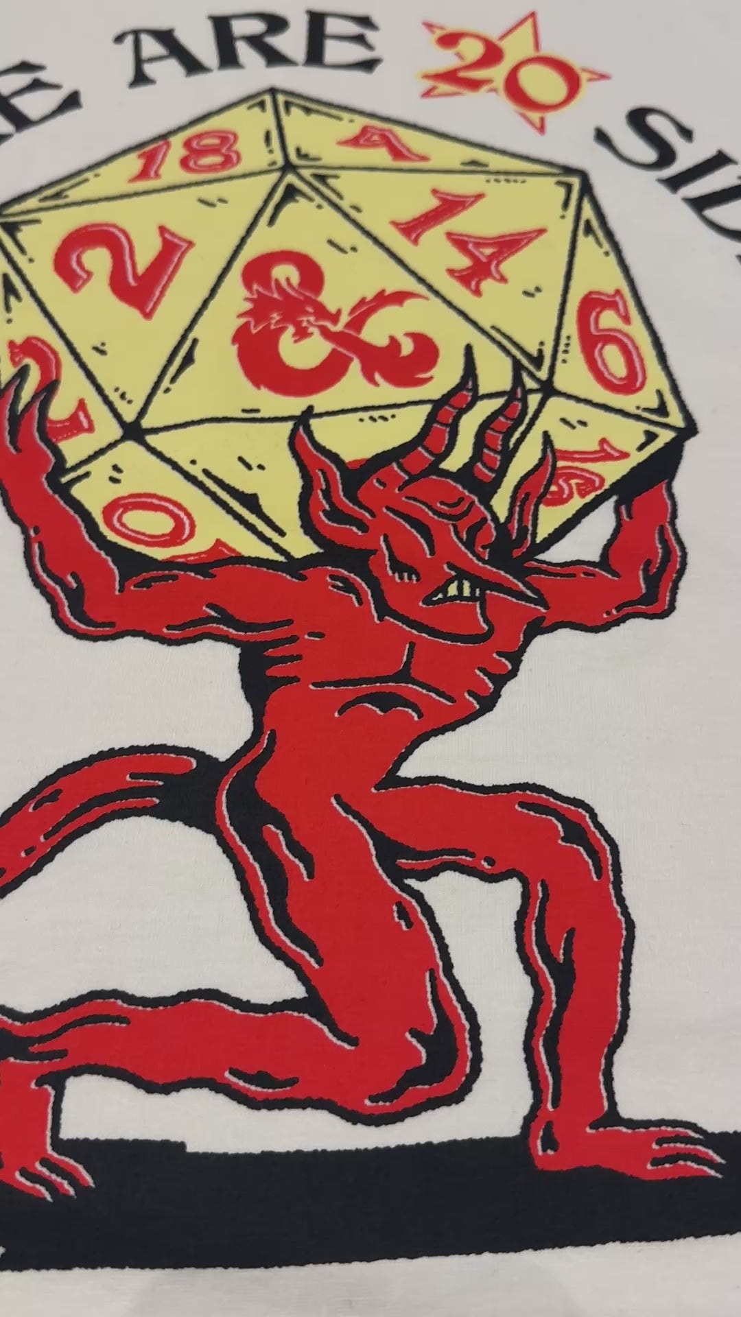 D20 T-shirt - D&D Collection