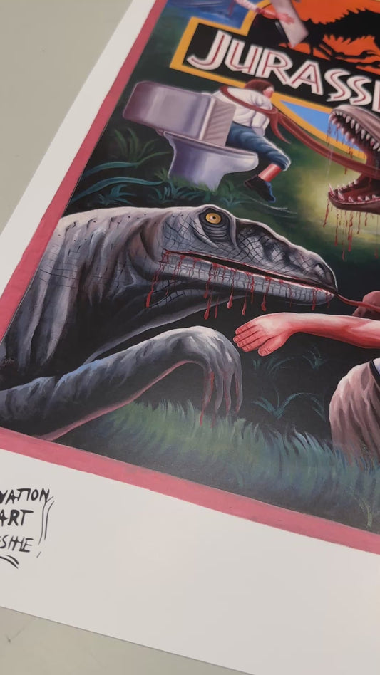 Deadly Prey Gallery | Jurassic Park Poster