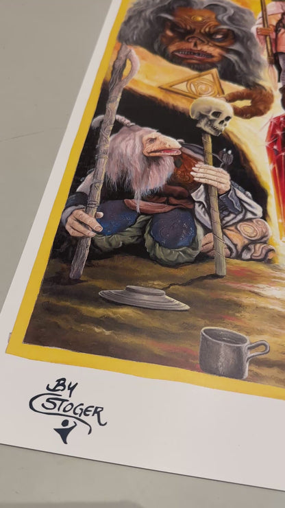 Deadly Prey Poster - Dark Crystal