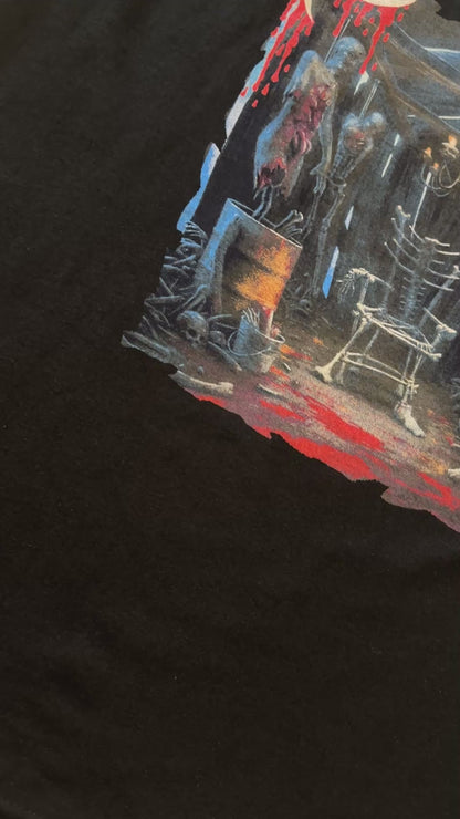 Mortician "Hacked Up for Barbecue" black T-Shirt