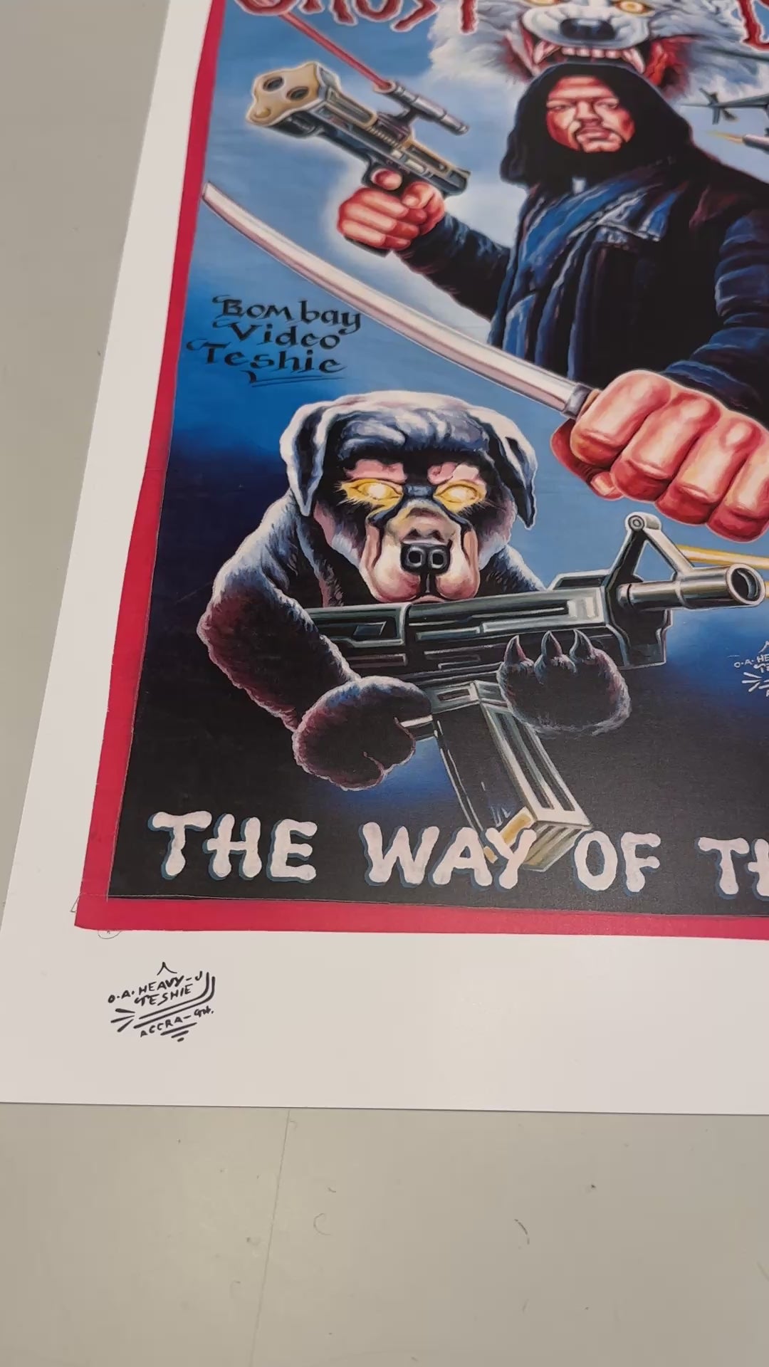 Deadly Prey Poster - Ghost Dog