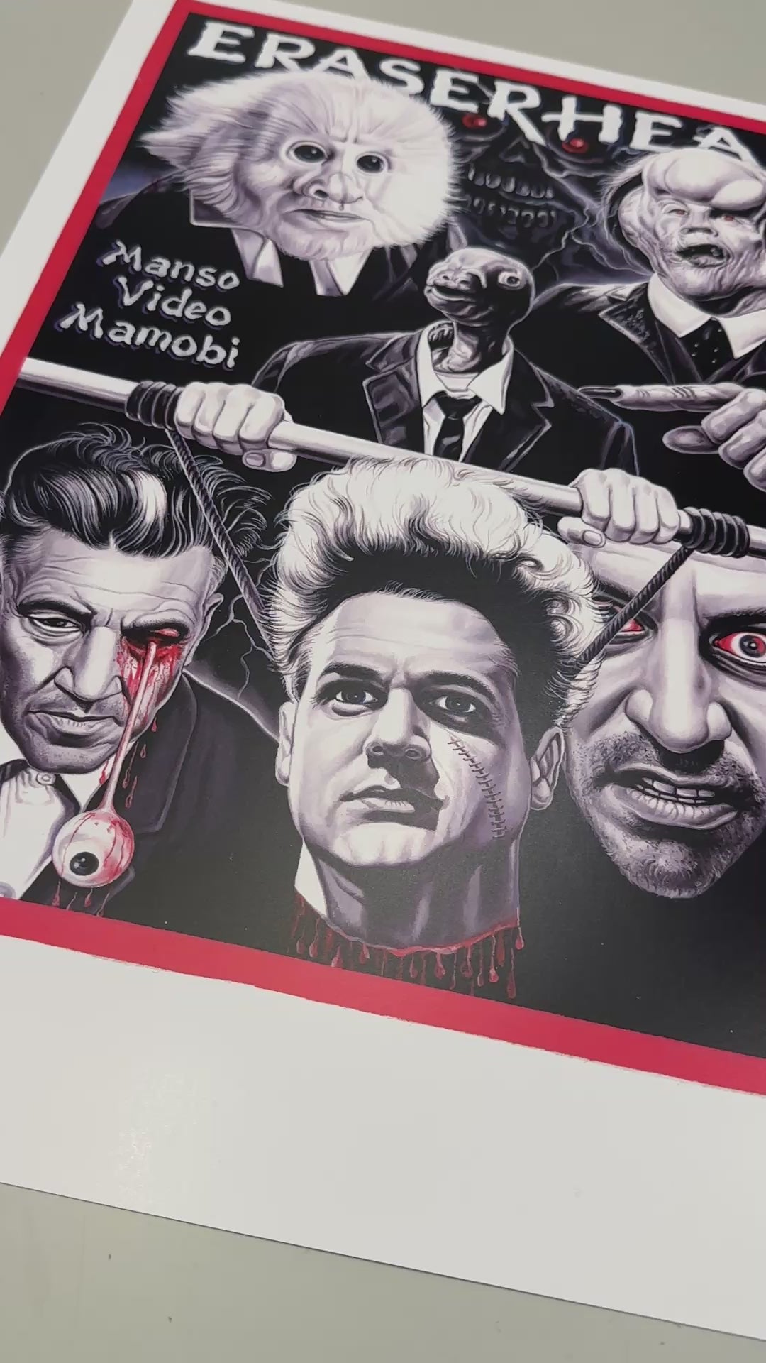 Deadly Prey Poster - Eraserhead